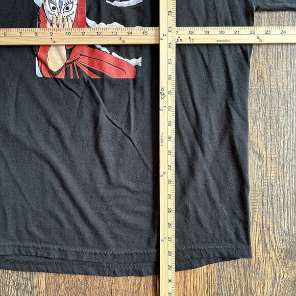 Anime Detour 2007 T-Shirt XL Black Jerzees Mask Art Graphic Convention Tee - Picture 5 of 5